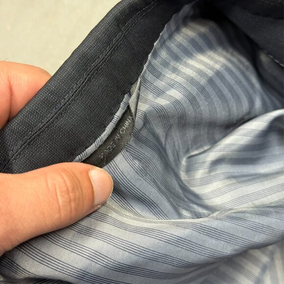 Banana Republic Blazer Marzotto Italy Wool Fabric Surgeon Cuffs Blue 44R - Picture 11 of 11